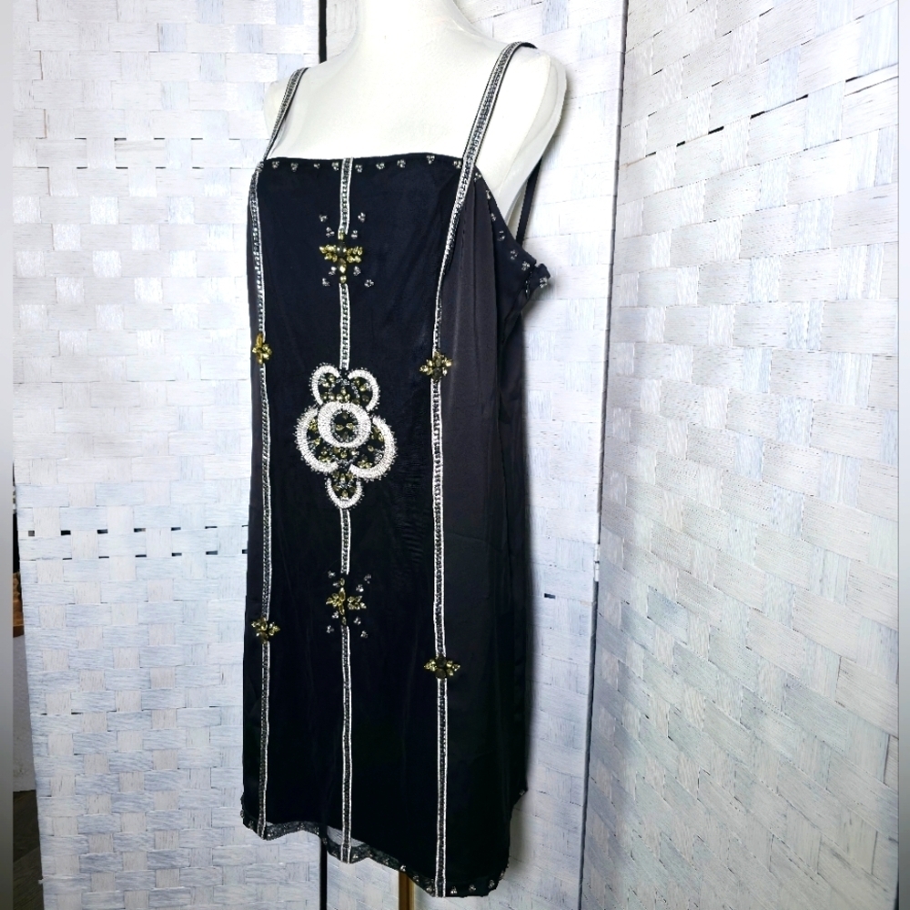 Vntg White House Black Market Dress